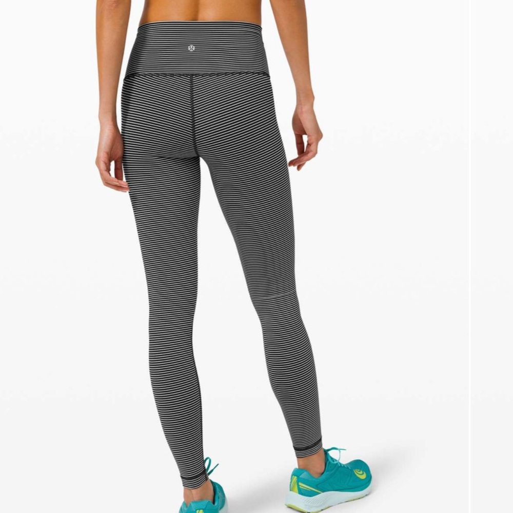 lululemon wunder under stripe leggings